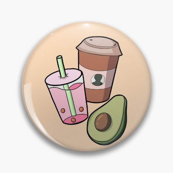 Item preview, Avocado bubble tea coffee designed and sold by AkakoAi.