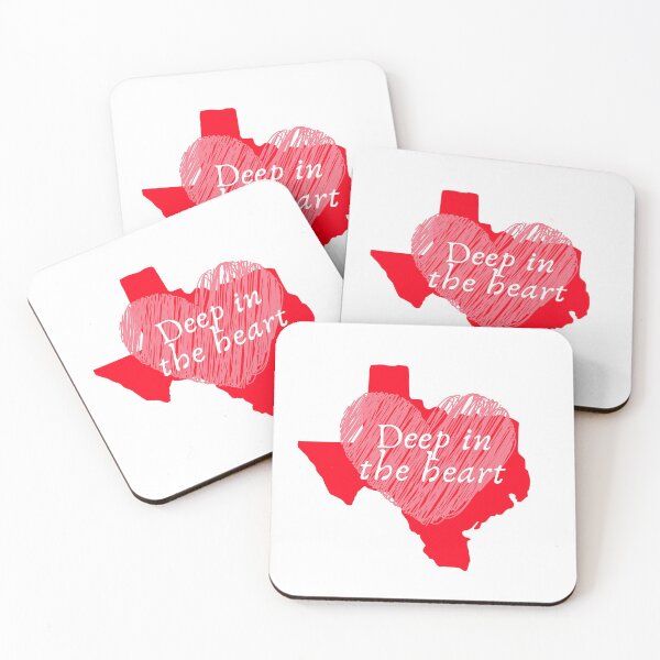 Item preview, Deep in the Heart Texas Red and Pink designed and sold by Shujii.