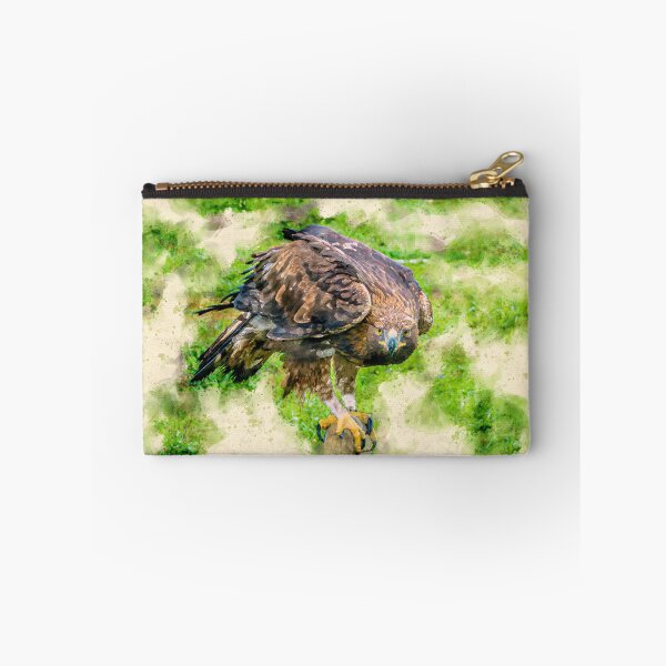 Item preview, Golden Eagle Portrait Watercolor designed and sold by lugamor.