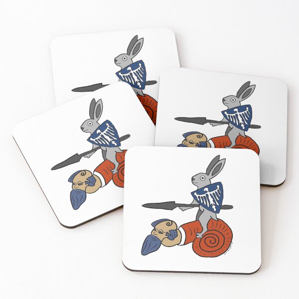 Item preview, Medieval Rabbit on a Snail designed and sold by GLDesignStudio.