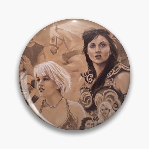 Item preview, Xena Character Poster designed and sold by Deirdre's Art.