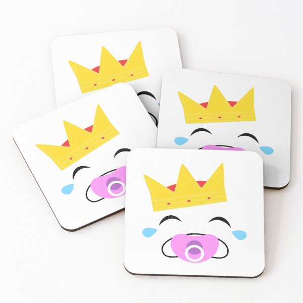 Item preview, Cute Crying Baby With A Crown And A Pacifier designed and sold by Paulina Vanlife.