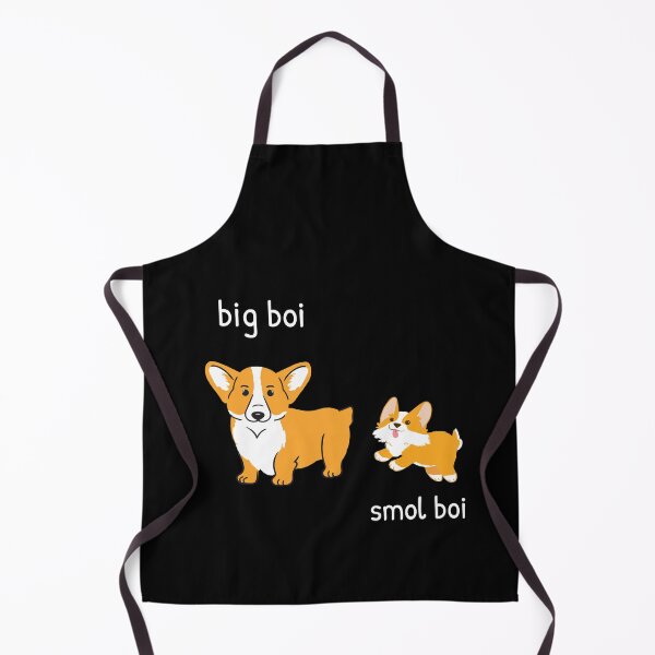Item preview, Smol boi, big boi cute corgi designed and sold by Lijo Jose.