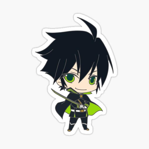 Yuuichirou Hyakuya chibi Pegatina