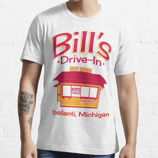 "Bill's DriveIn Hot Dog Stand" Tshirt for Sale by SteveElliott