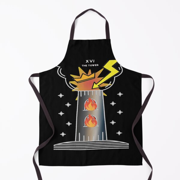 Item preview, The Tower Tarot Card - Major Arcana Color designed and sold by Coder-T.