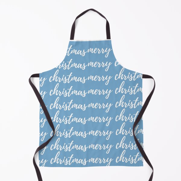 Item preview, Aesthetic Blue Merry Christmas Pattern designed and sold by collazodesigns.