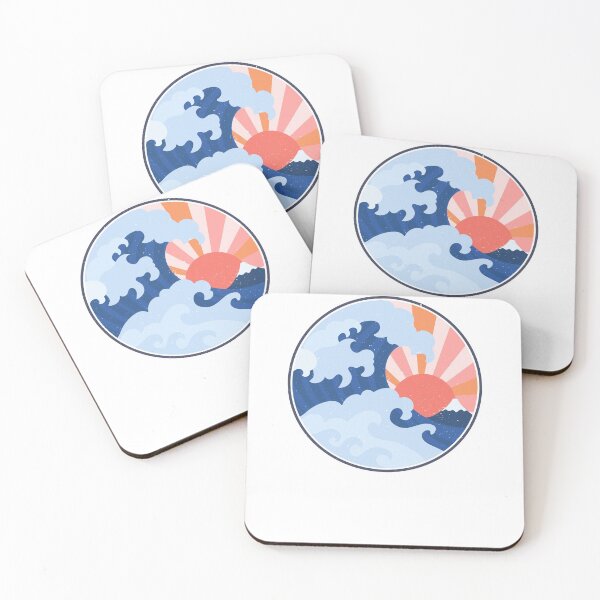 Item preview, Waves Mt Fuji designed and sold by Lisa Lucero.