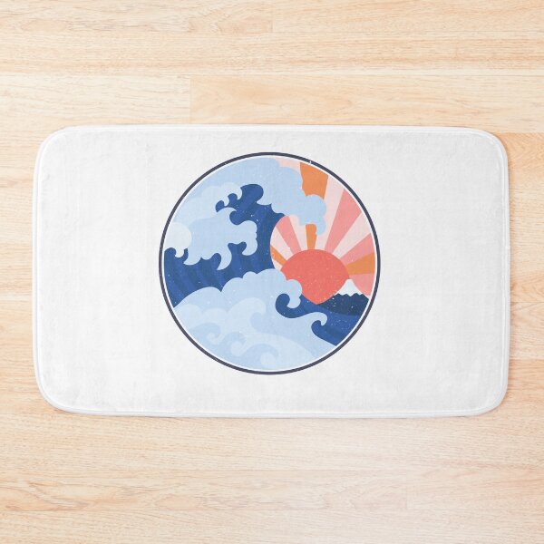 Item preview, Waves Mt Fuji designed and sold by Lisa Lucero.