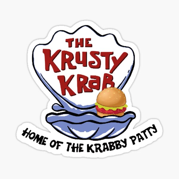 Krusty Krab Sticker