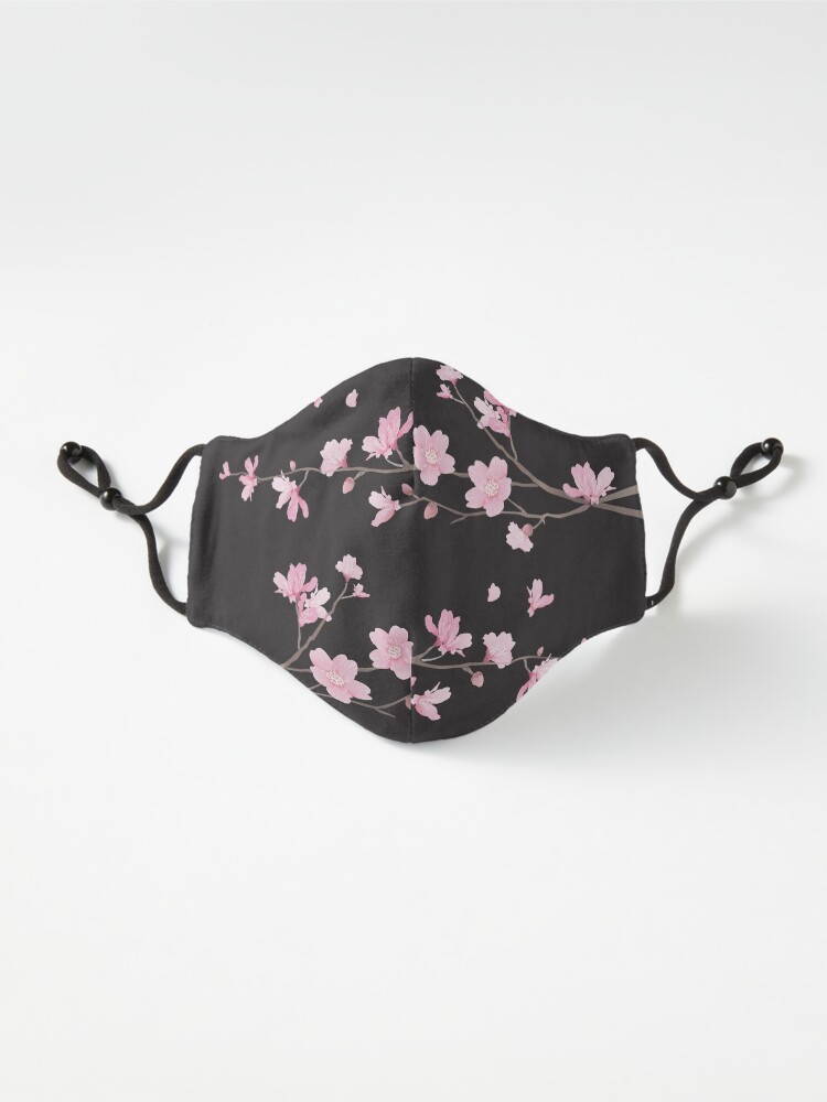 Alternate view of Cherry Blossom flower plant - Black Mask