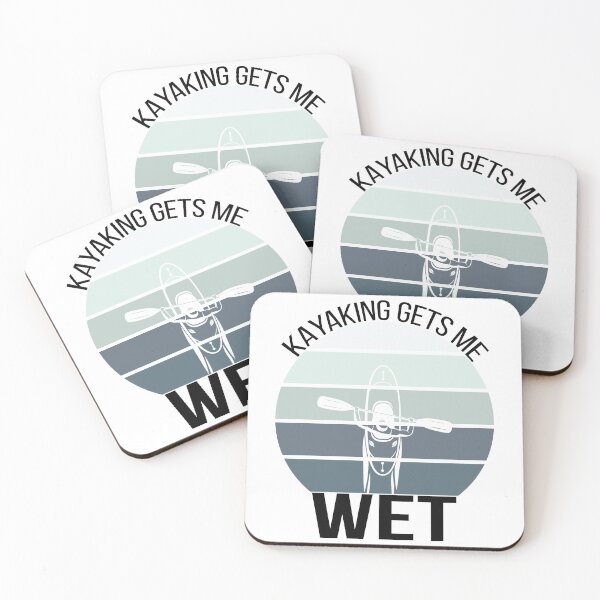 Item preview, Kayaking gets me wet - vintage designed and sold by Gaalaxyz.