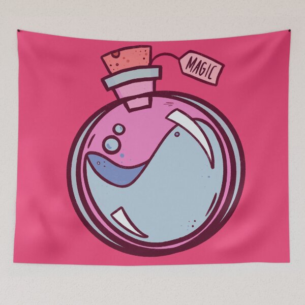Item preview, Magic Potion - Graphic Illustration designed and sold by Manda Lyn LaCorte.