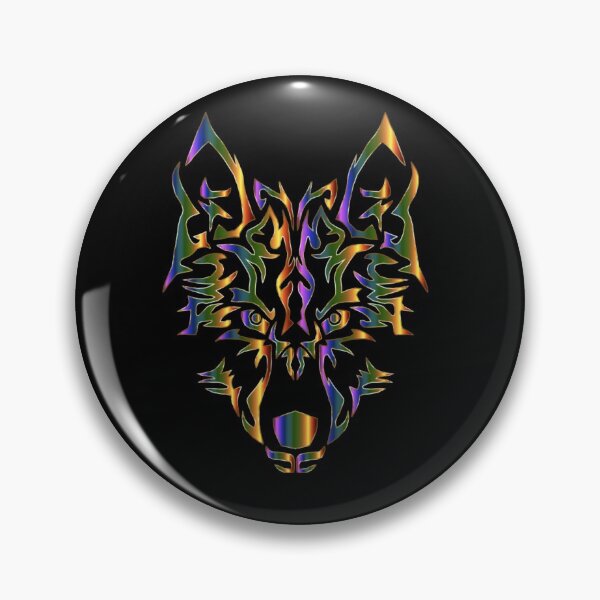 Item preview, A Colored Tribal Wolf Design designed and sold by The Merch.