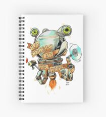 Codsworth - Two Centuries Late for Dinner Spiral Notebook