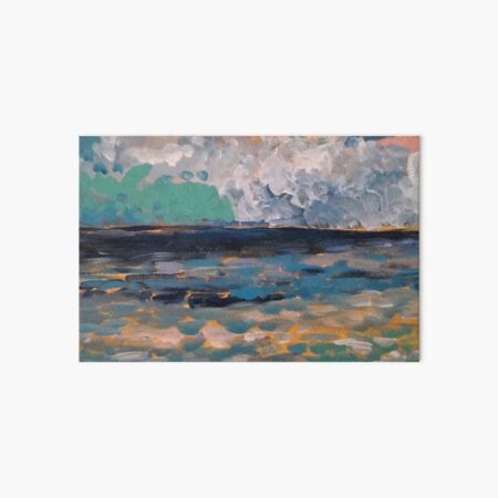 Blue Art Board Print