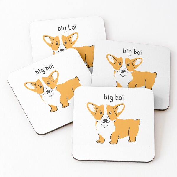 Item preview, Big boi cute corgi designed and sold by Lijo Jose.
