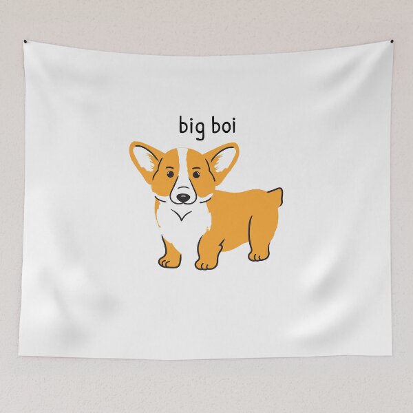 Item preview, Big boi cute corgi designed and sold by Lijo Jose.