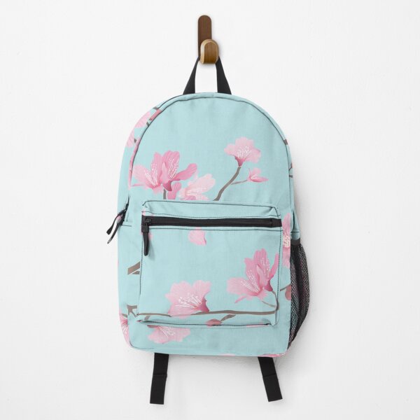 Item preview, Cherry Blossom flower plant - Duck Egg Blue designed and sold by designenrich.