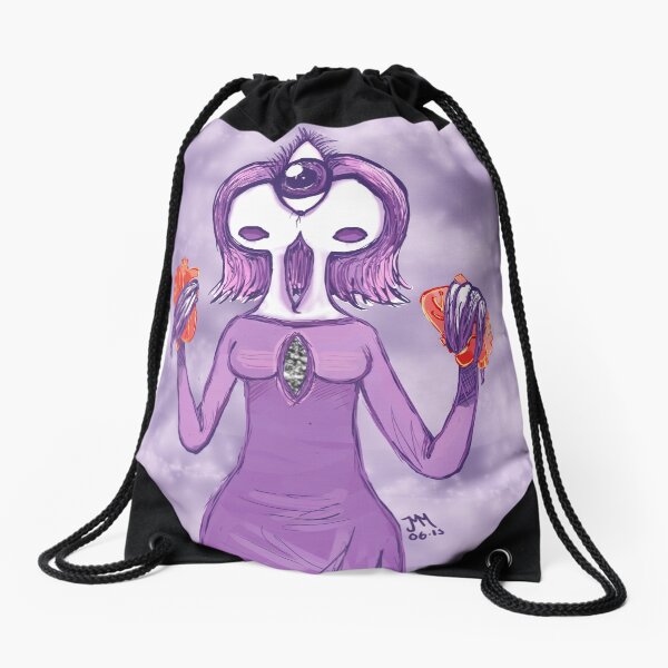 The Space Between Two Universes Drawstring Bag