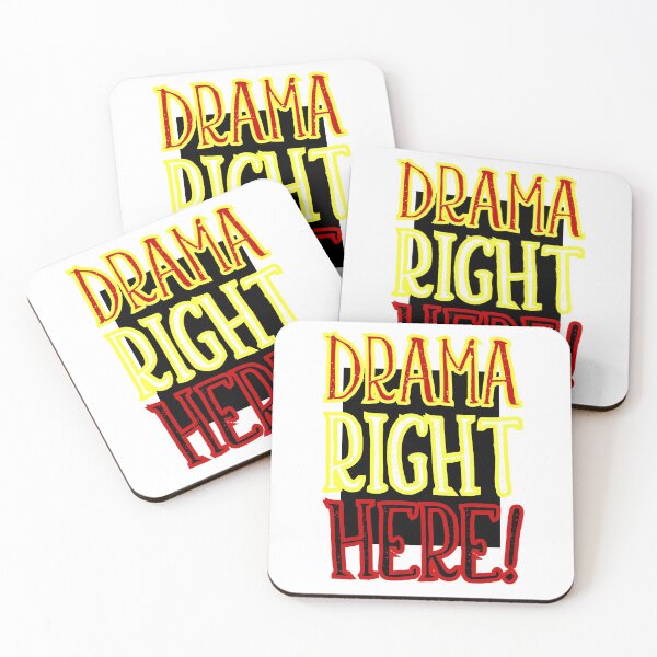 Item preview, Drama Right Here! designed and sold by Jokertags.