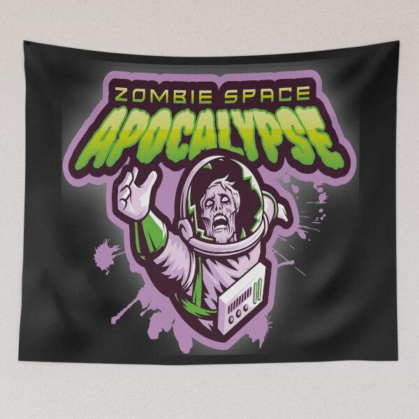 Item preview, Zombie Space Apocalypse designed and sold by EvaWolf.