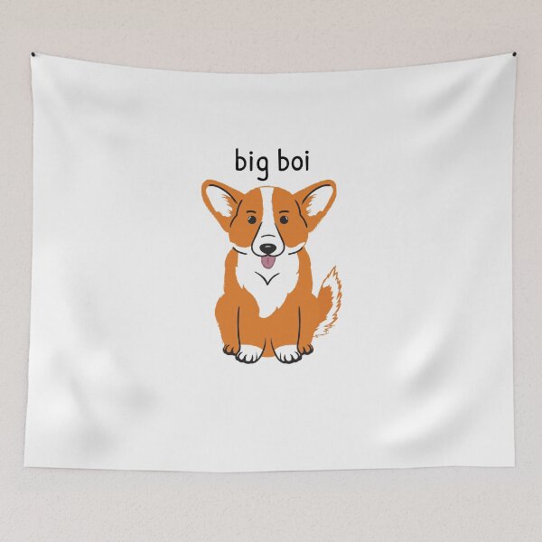 Item preview, Big boi cute corgi designed and sold by Lijo Jose.