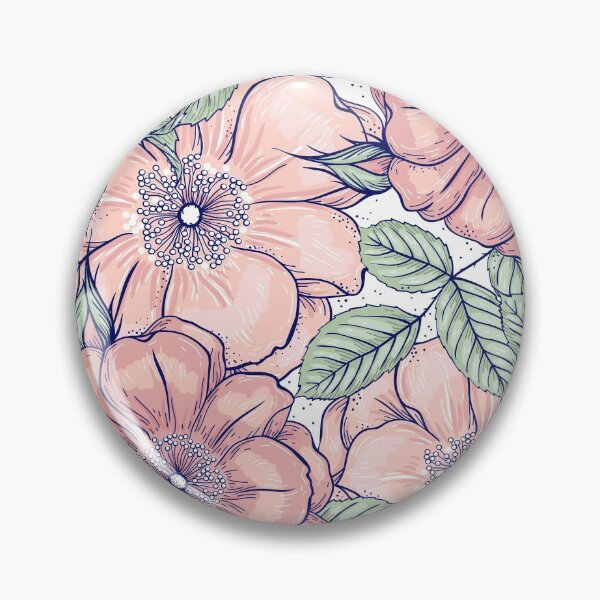 Item preview, Watercolored Pink Flowers designed and sold by Minie08.