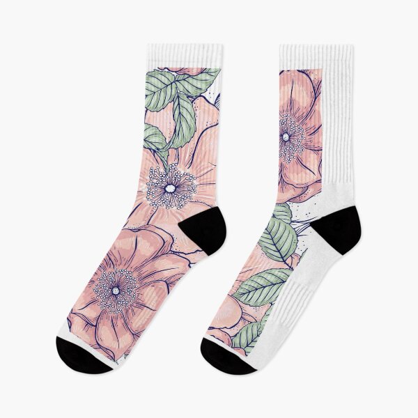 Item preview, Watercolored Pink Flowers designed and sold by Minie08.