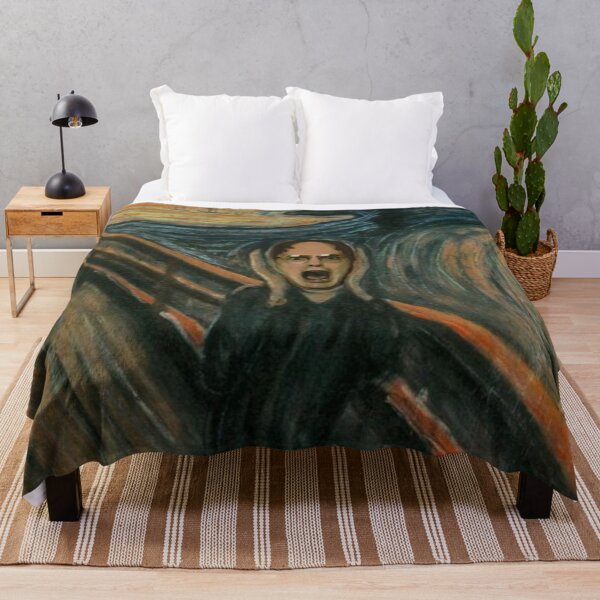 Item preview, Dwight Schrute Scream Painting designed and sold by Flakey-.