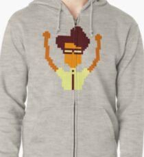 IT Crowd Zipped Hoodie