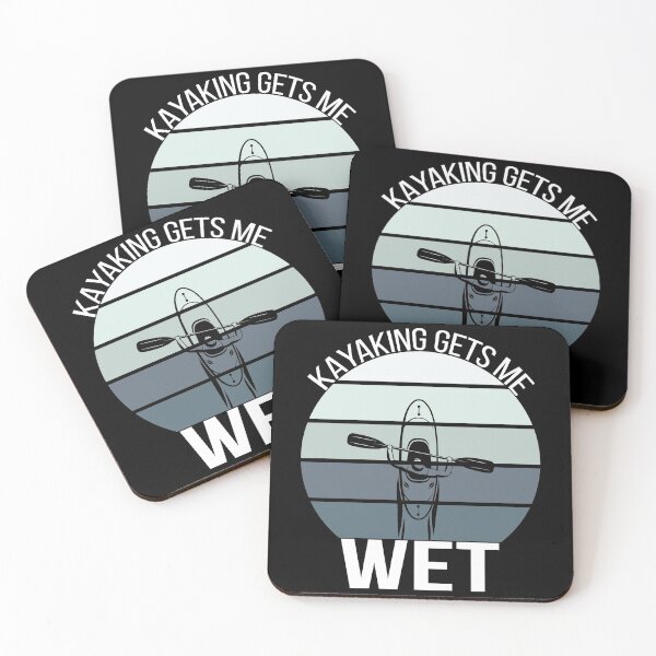 Item preview, Kayaking gets me wet - vintage designed and sold by Gaalaxyz.