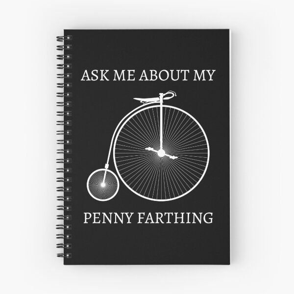 Item preview, Cyclist Old Fashioned High Wheeler Bike Penny Farthing design designed and sold by jakehughes2015.