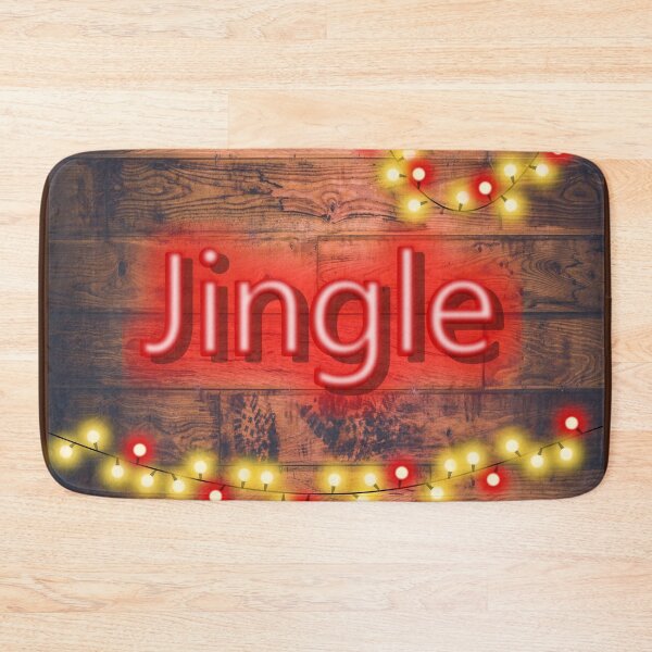 Item preview, Jingle LED Christmas lights on wood. designed and sold by Robyn18.