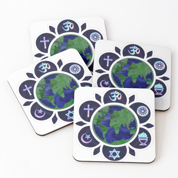 Item preview, Sarva Dharma World Religions Unity Design designed and sold by InstaEtchStudio.