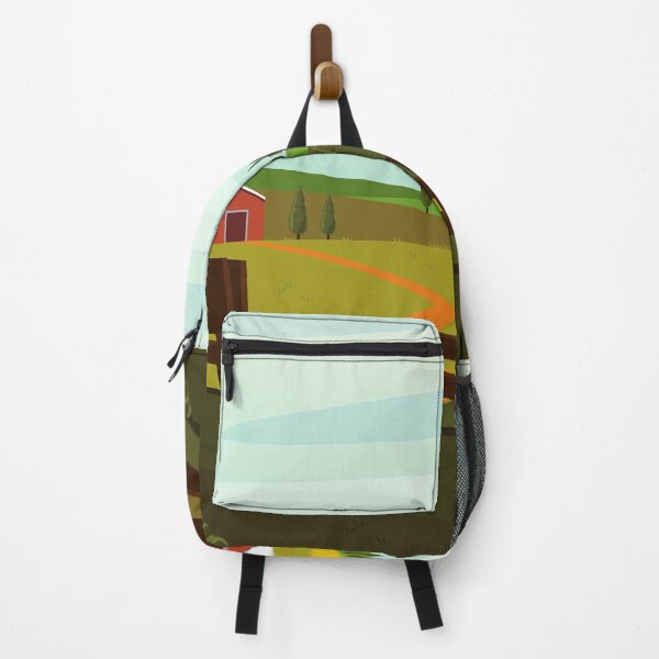 Item preview, 1980s Retro Summer Red Barn Farm designed and sold by IamTrending.