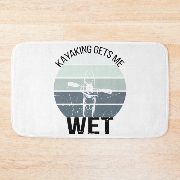 Item preview, Kayaking gets me wet - vintage distressed designed and sold by Gaalaxyz.