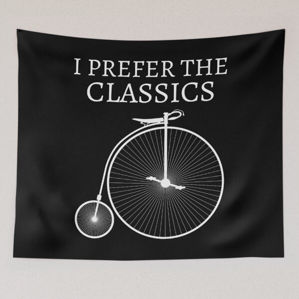 Item preview, Vintage High Wheel Bike Cyclist Penny Farthing print designed and sold by jakehughes2015.