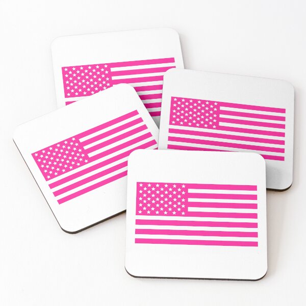 Item preview, Pink American Flag designed and sold by angelmadedesigns.