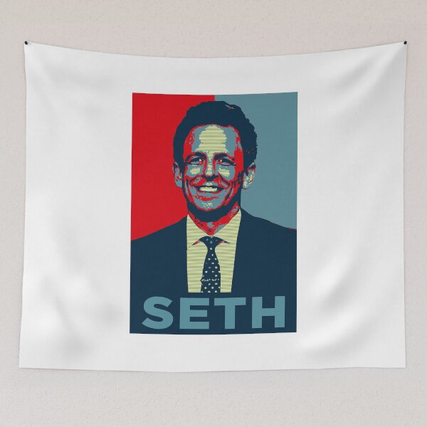 Item preview, seth meyers political poster designed and sold by mariakaterina.