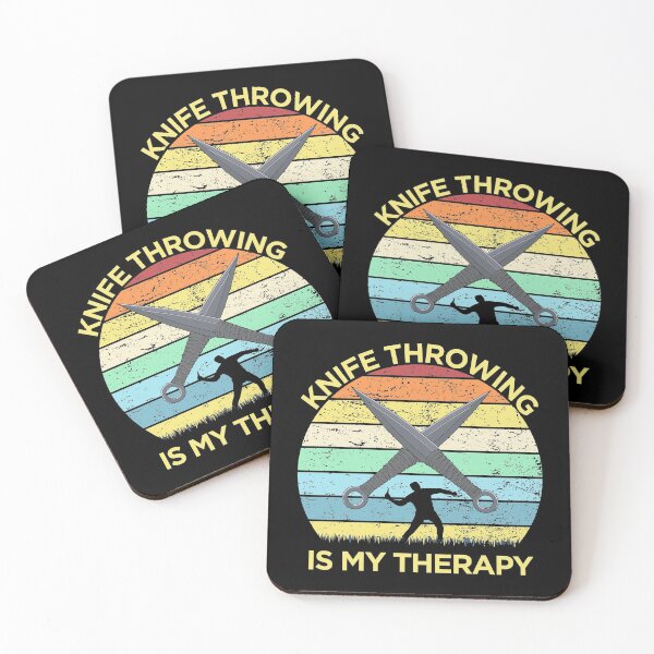 Item preview, Knife Throwing Is My Therapy design designed and sold by jakehughes2015.