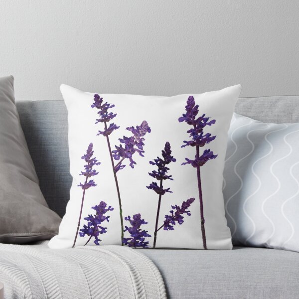 Item preview, Purple Stevia Floral Pattern designed and sold by La Luce.