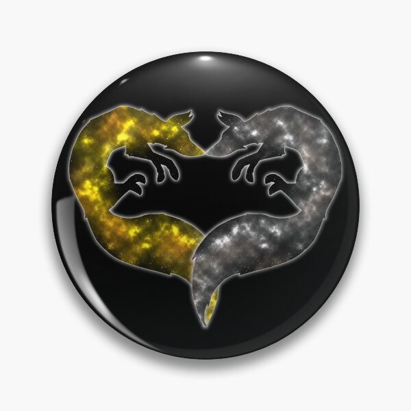 Item preview, Forever & Always Foxes - Galaxy - Yellow & Gray designed and sold by Katrina Montgomery.