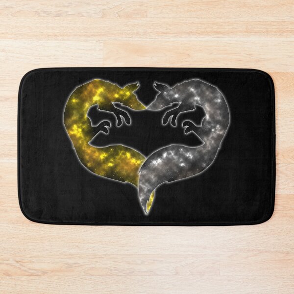 Item preview, Forever & Always Foxes - Galaxy - Yellow & Gray designed and sold by Katrina Montgomery.