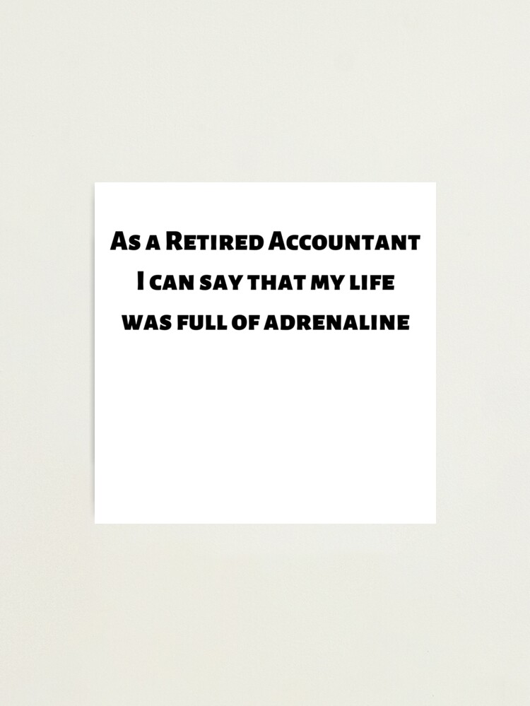 Accounting Swear Words PRINTABLE Accountant Poster Print 