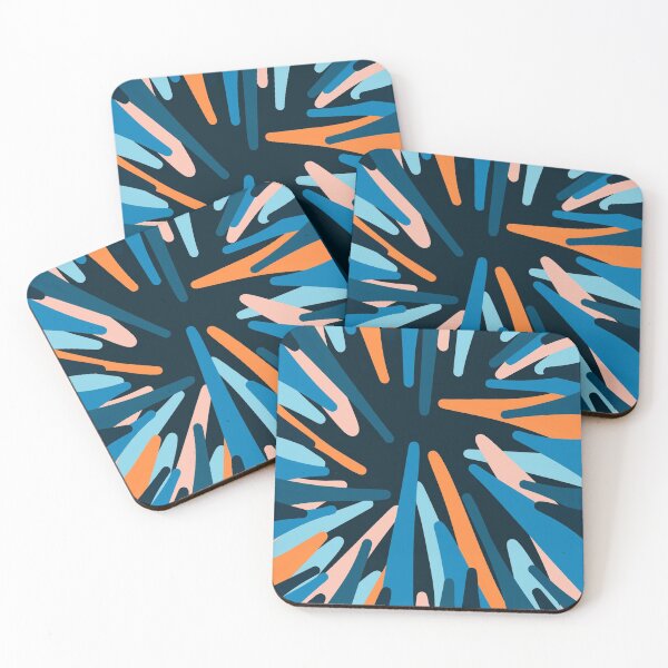 Item preview, Blue Orange Abstract designed and sold by FriendsList.