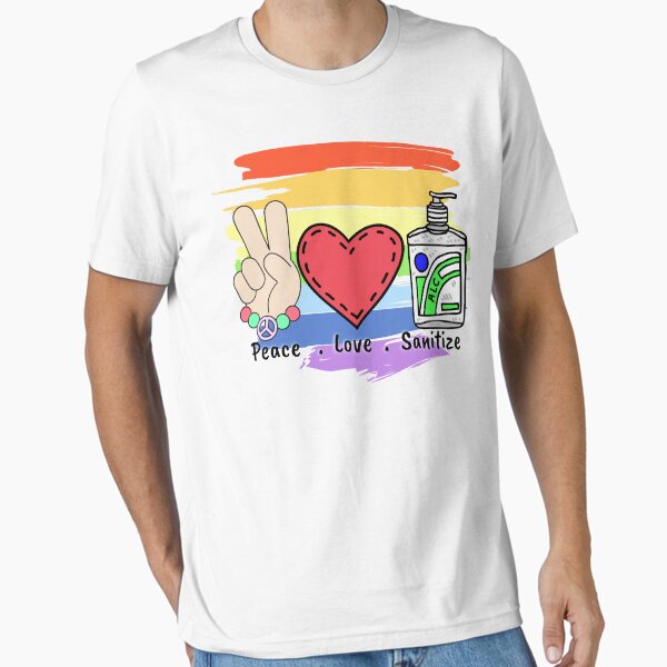 Artikel-Vorschau von Friedensliebe desinfizieren, designt und verkauft von MERCH HQ.
