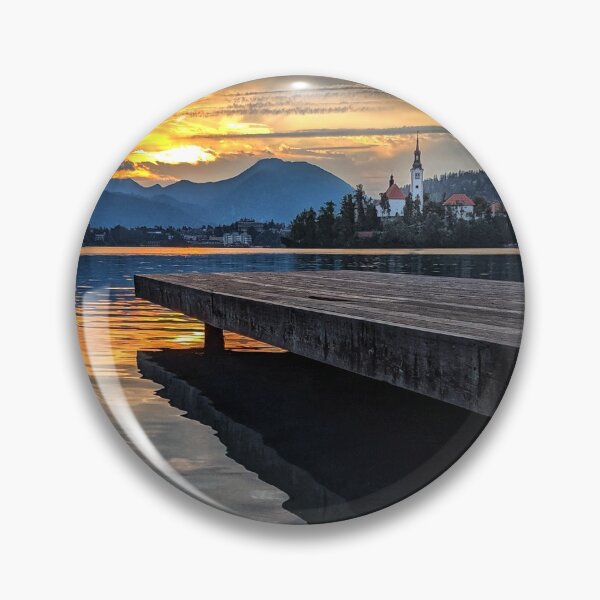 Item preview, Sunset over Lake Bled, Slovenia (#1) designed and sold by 8kPzGZjJ20Rj.