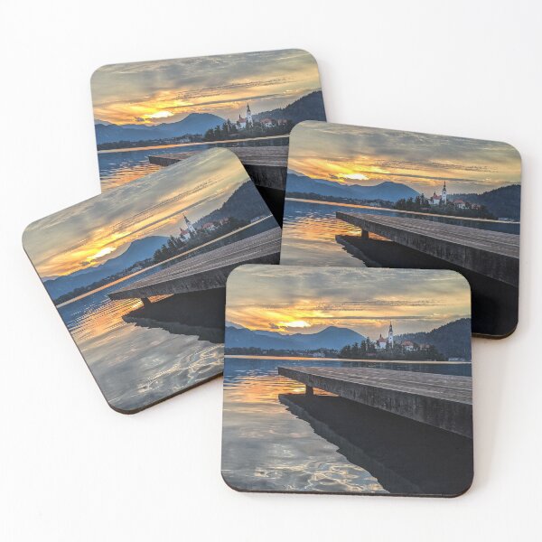 Item preview, Sunset over Lake Bled, Slovenia (#1) designed and sold by 8kPzGZjJ20Rj.