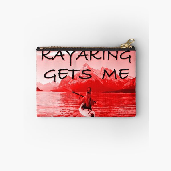 Item preview, Kayaking Gets Me Wet poster designed and sold by EdwardMonet.
